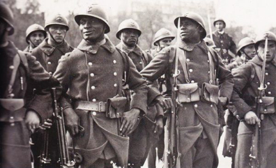 Tiraiulleurs senegaleses en Francia 1940 - Foto de dominio público de autor desconocido
