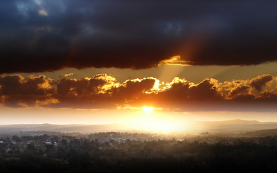 Atardecer de agosto, fotografía de Chechi Peinado. CC BY-NC-ND 2.0