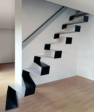 Una muestra de este tipo de escaleras