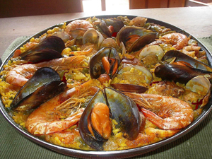Paella de Cunia - imagen de recetasdecocinablog.com
