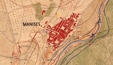 Mapa de Manises