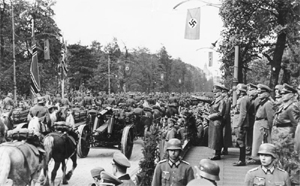 desfile de la victoria alemn en Varsovia