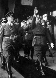 Hitler y Franco se reúnen