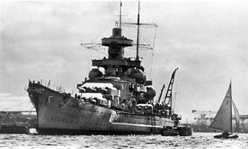 El Scharnhorst en el puerto - Bundesarchiv, DVM 10 Bild-23-63-46 / CC-BY-SA 3.0