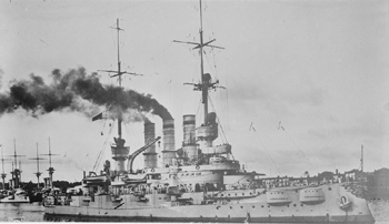 El Schlesien fotografiado antes de la Primera Guerra Mundial - Fotografía de la Librería del Congreso de los EEUU