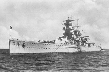 Set de 4 alemanes militar grave crucero ww2 marina de guerra 1:1250 wsl7 