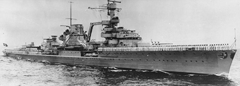 El Leipzig fotografiado en el mar en 1936 - Imagen de dominio público del U.S. Naval Historical Center Photograph
