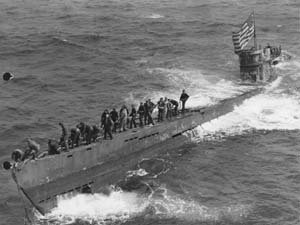 Submarino U505 de la clase IXC capturado por los estadounidenses en la costa de África - foto de dominio público