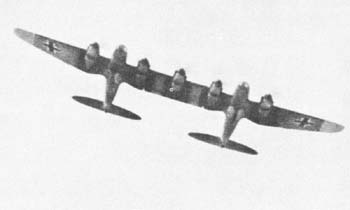 Un Me-231 remolcado por un He-111z