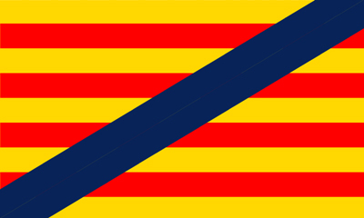 Bandera del distrito federal de Cunia