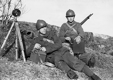 Soldados franceses el 6 de Junio de 1940 - foto de dominio pblico