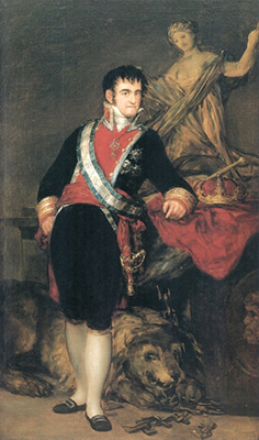 Fernando VII por Goya
