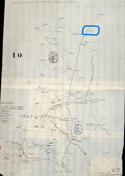 Alrededores de la guarida. Biblioteca Virtual del Patrimonio Biblogrfico.