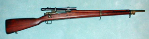 M1903A4 con mira telescpica Weaver 330C