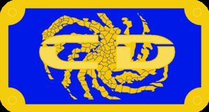 Emblema oficial del Batalln Dorado