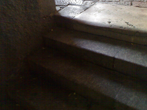 Escaleras de la plaza mayor